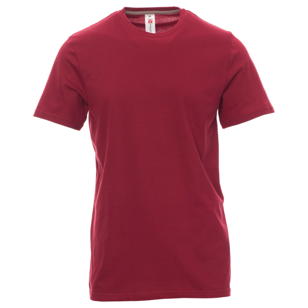 Tricou de lucru Payper Sunset bordeaux frontal