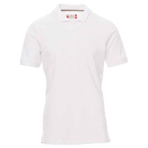 Tricou de lucru polo Payper Venice alb frontal