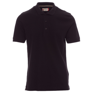 Tricou de lucru polo Payper Venice negru frontal