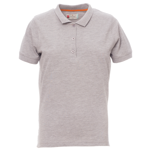 Tricou de lucru polo Payper Venice gri melange frontal