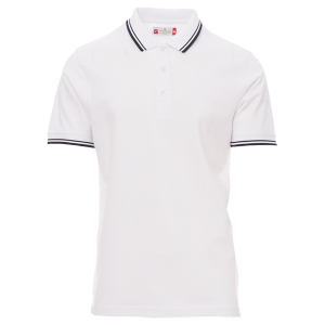 Tricou de lucru polo Payper Skipper alb frontal