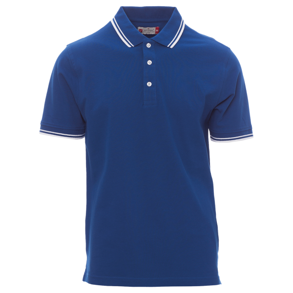 Tricou de lucru polo Payper Skipper albastru royal frontal