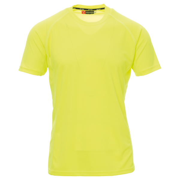 Tricou pentru barbati Payper Runner galben frontal