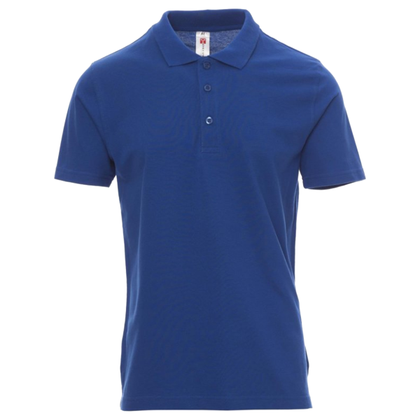 Tricou de lucru polo Payper albastru royal frontal