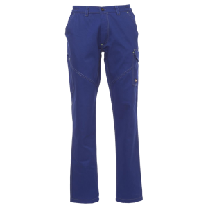 Pantaloni de lucru unisex Payper Work albastri frontal