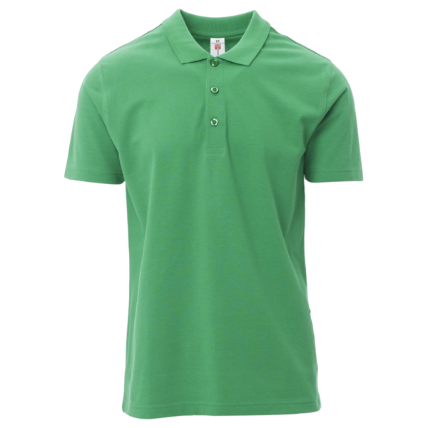 Tricou de lucru polo Payper verde frontal