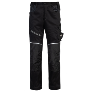 Pantaloni de lucru Revolt 4STRETCH negri frontal