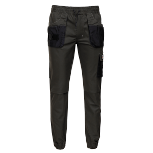 Pantaloni de lucru/sport Revolt negri frontal