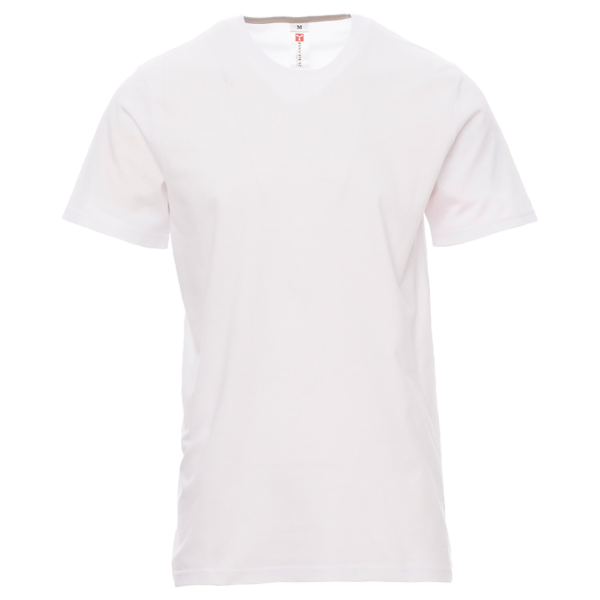 Tricou de lucru Payper Sunset alb frontal