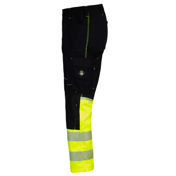 Pantaloni de lucru reflectorizanti Reflex laterala 2