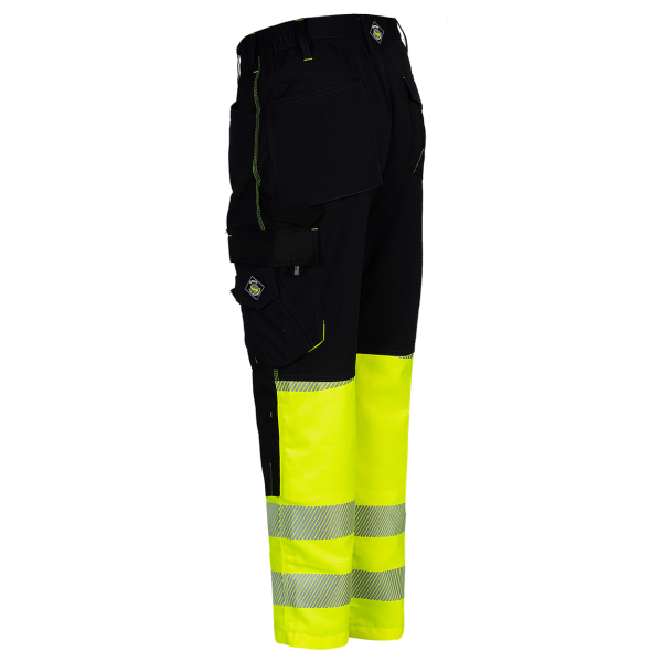 Pantaloni de lucru reflectorizanti Reflex laterala