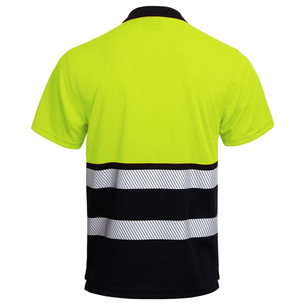 Tricou de lucru polo reflectorizant spate