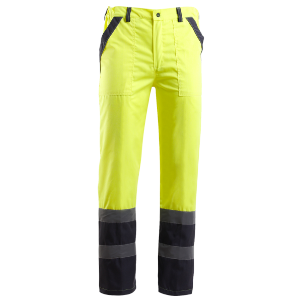 Pantaloni de lucru reflectorizanti de vara Collins frontal