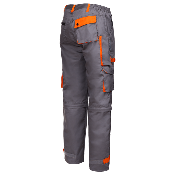 Pantaloni de lucru Cargo DM 2 in 1 buzunare picior diagonala