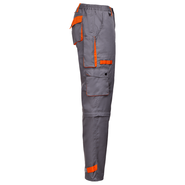 Pantaloni de lucru Cargo DM 2 in 1 buzunare contrastante laterale