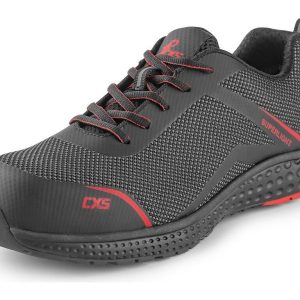 PANTOFI CXS LAND FALCON S1P GRI-ROSU - imagine 12