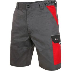 PANTALONI SCURTI PHOENIX ZEFYROS GRI -ROSU - imagine 5