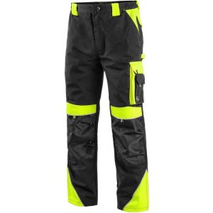 PANTALON DE IARNA SIRIUS BRIGHTON NEGRU-GALBEN - 52 - imagine 5