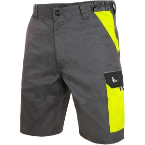 PANTALONI SCURTI CXS PHOENIX ZEFYROS GRI- GALBEN - imagine 10