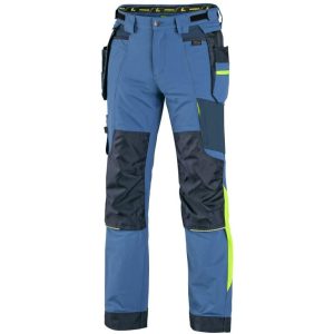 PANTALONI REFLECTORIZANTI CXS NAOS ALBASTRU - imagine 7