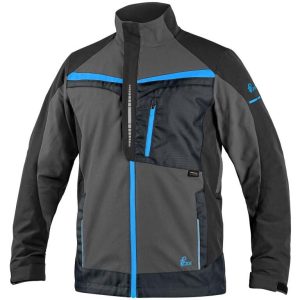 JACHETA REFLECTORIZANTA CXS NAOS BARBATI GRI/NEGRU/ALBASTRU - imagine 10
