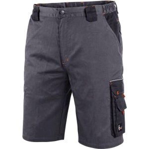 PANTALONI SCURTI SIRIUS ELIAS GRI-PORTOCALIU - imagine 6