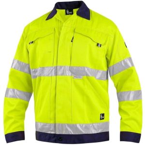 JACHETA NORWICH HI VIZ GALBEN ALBASTRU - imagine 12