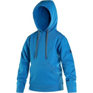 BLUZON CU GLUGA ARYN ALBASTRU AZUR - 140 C - imagine 4