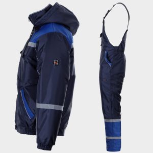 Costum de lucru COLLINS IARNA ALBASTRU - imagine 14