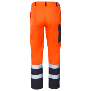 Pantaloni de lucru COLLINS SUMMER HV PORTOCALIU - imagine 4