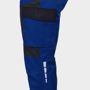 Salopeta de lucru EOS STRETCH BLUE/GREY - imagine 7