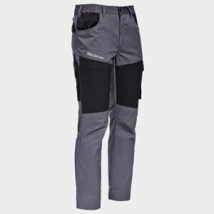 Pantaloni de lucru EOS STRETCH LIGHT GREY/DARK GREY - imagine 7
