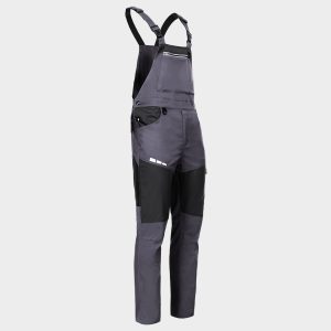 Salopeta de lucru EOS STRETCH LIGHT GREY/DARK GREY - imagine 4