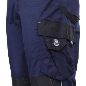 Salopeta de lucru PRISMA SPANDEX BLEUMARIN/NEGRU - imagine 5