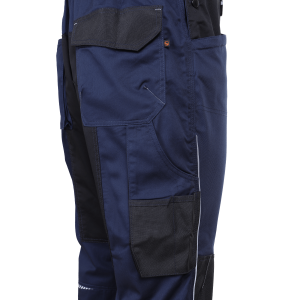 Salopeta de lucru PRISMA SPANDEX BLEUMARIN/NEGRU - imagine 4