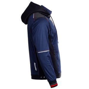 Jacheta de lucru REVOLT 4STRETCH BLEUMARIN/NEGRU/rosu - imagine 4