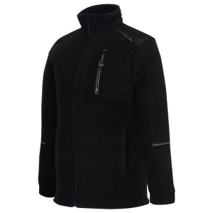 Hanorac REVOLT FLEECE NEGRU - imagine 4