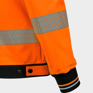 Jacheta de lucru REVOLT HV 4STRETCH ORANGE - imagine 6