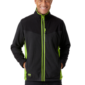 Bluza Helly Hansen Magni Fleece, negru lime - imagine 3