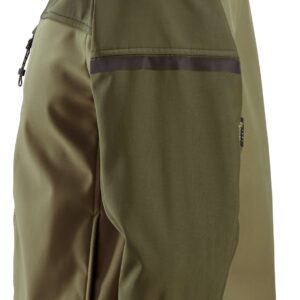 Jachetă softshell stretch, cu glugă, pentru bărbați, Snickers Workwear, AllroundWork, 1226, Khaki Green/Dark Khaki Green - imagine 4